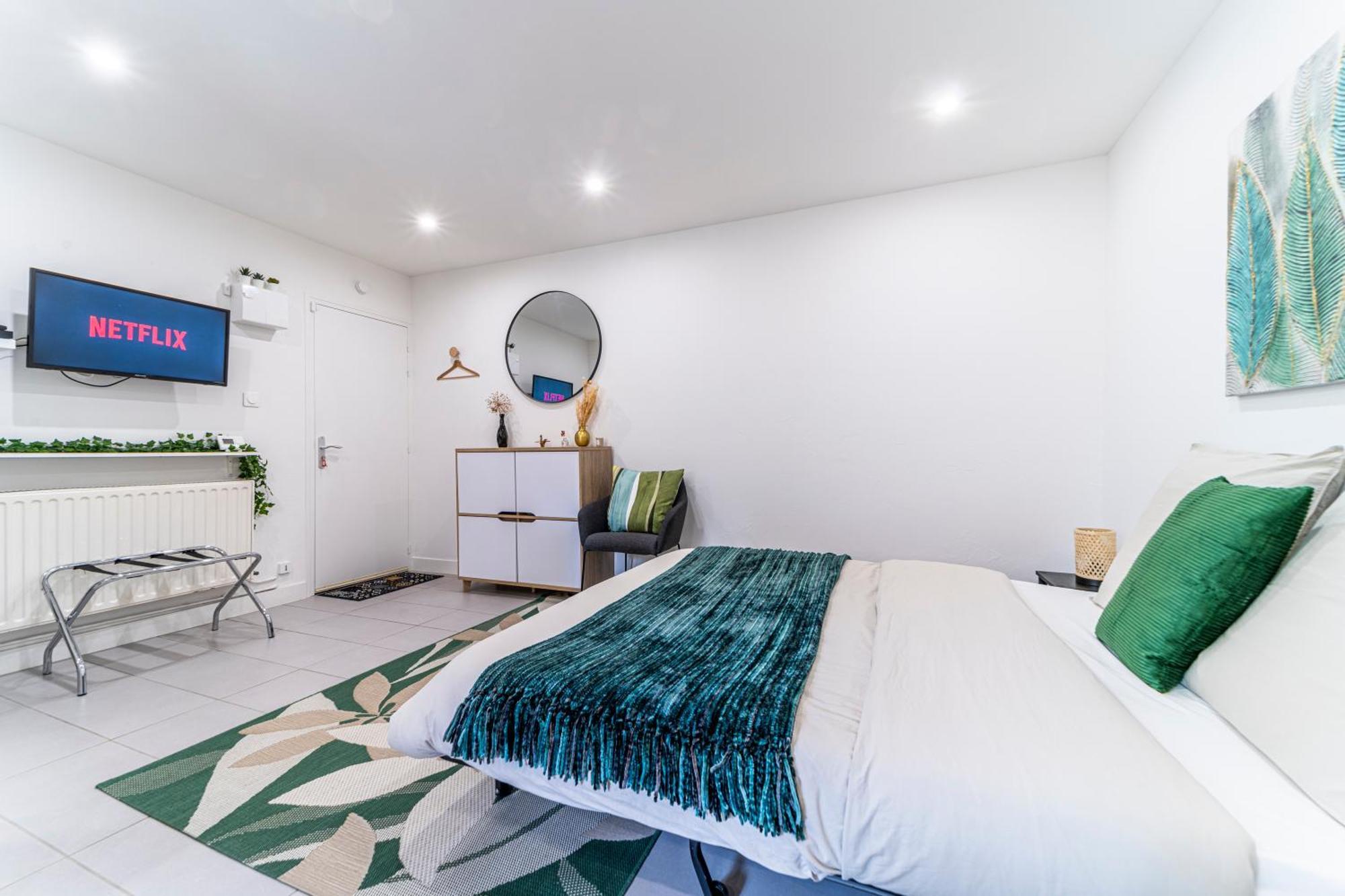 شقة Le Cosy - Free Parking - Proche Gares Lille - Netflix - Wifi Mons-en-Baroeul المظهر الخارجي الصورة